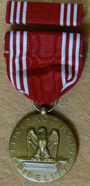 WW II "U.S. Army Good Conduct" Medal with Ribbon Bar