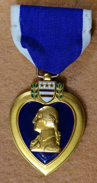 WW II "Purple Heart" Medal