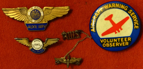 WW II "Aircraft Warning Service" Group