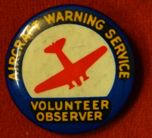 WW II "Aircraft Warning Service" Group