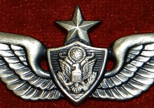 U.S. Army Vietnam Period Sterling Full Size "Senior Aircraft Crew Member" Wing