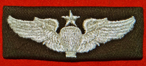 WW II Cloth 3 inch "Senior Balloon Pilot" Wing