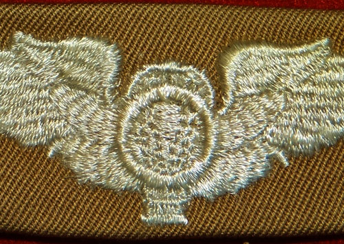 WW II Cloth 3 inch "Balloon Observer" Wing