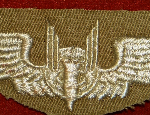 WW II Cloth 3 inch "AERIAL GUNNER" Wing