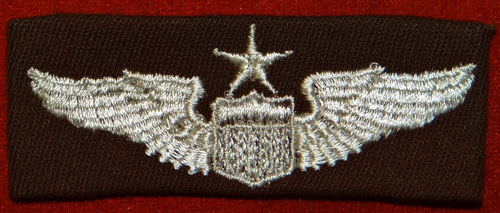 WW II Cloth 3 inch "SENIOR PILOT" Wing