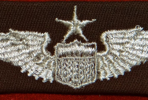 WW II Cloth 3 inch "SENIOR PILOT" Wing