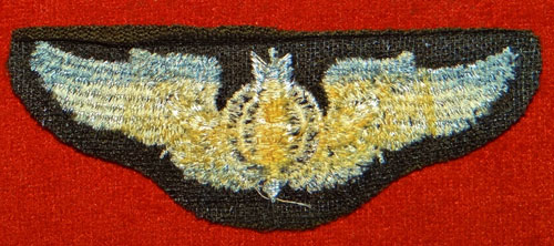 WW II Cloth 3 inch "BOMBARDIER" Wing