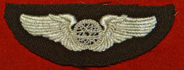 WW II Cloth 3 inch "NAVIGATOR" Wing