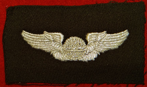 WW II Cloth 3 inch "NAVIGATOR" Wing