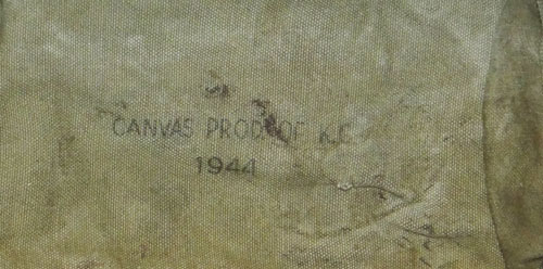 WW II 1944 Dated M-1 Ammunition Bag