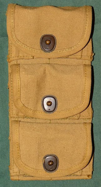 U.S. WW I M17 Three Pocket Ammunition Pouch