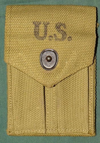 U.S. WW II M-1923 Automatic Pistol Clip Pouch