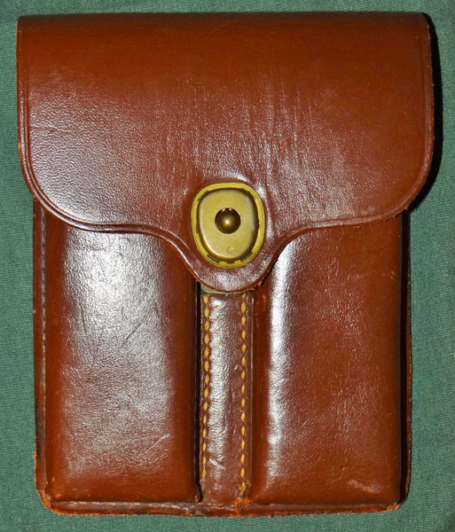 1946 Dated Leather Automatic Pistol Clip Pouch