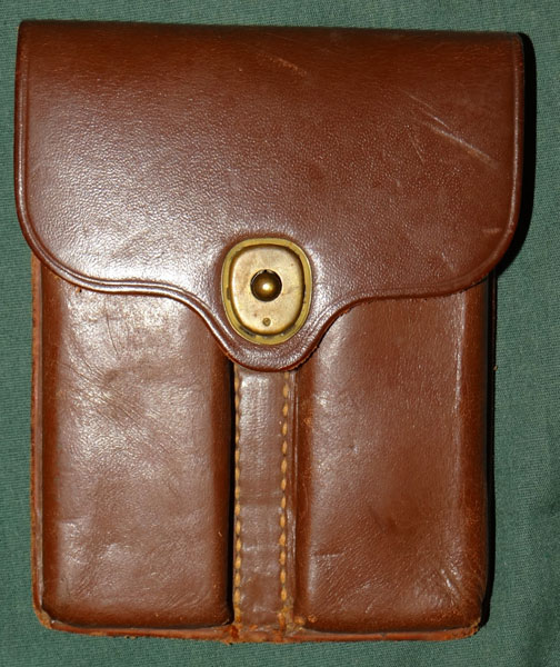 1946 Dated Leather Automatic Pistol Clip Pouch