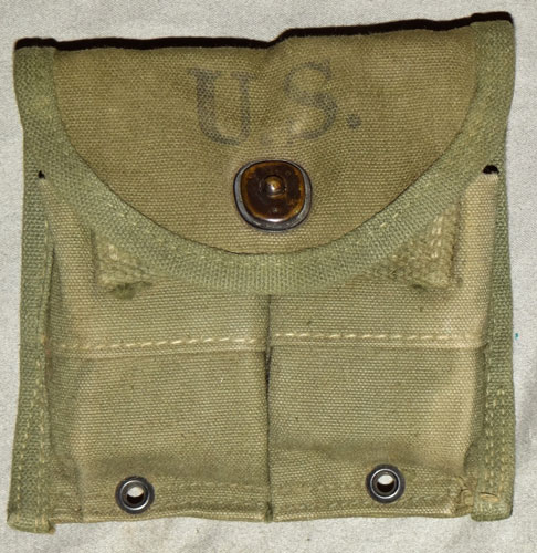 1952 Dated Korean War U.S. M-43/44 M-1 Carbine & M-1 Garand Clip Pouch