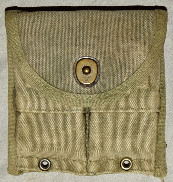 1952 Dated Korean War U.S. M-43/44 M-1 Carbine & M-1 Garand Clip Pouch