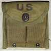 U.S. 1957 Dated M- 43/44 M-1 Carbine & M-1 Garand Clip Pouch