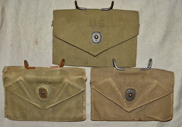 1945 to 1960’s U.S. M1942 Pattern First Aid Pouches