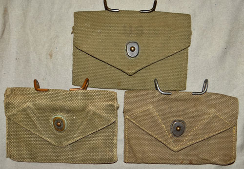 1945 to 1960’s U.S. M1942 Pattern First Aid Pouches