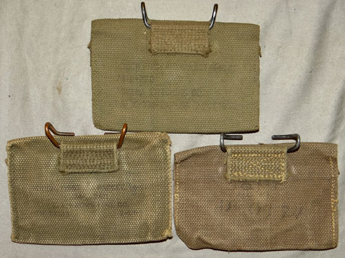 1945 to 1960’s U.S. M1942 Pattern First Aid Pouches