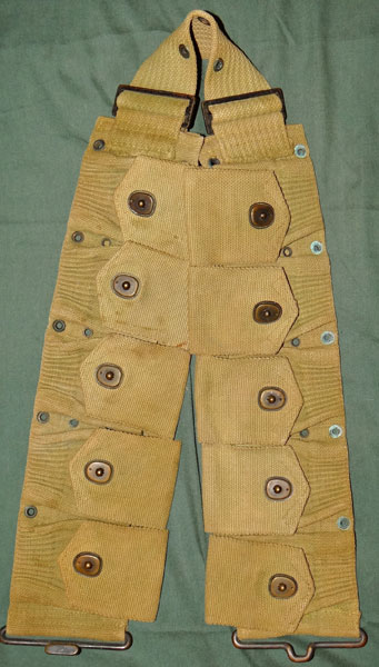 U.S. WW I  M1910 "Mills" 10 Pocket Cartridge Belt