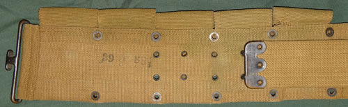 U.S. WW I  M1910 "Mills" 10 Pocket Cartridge Belt