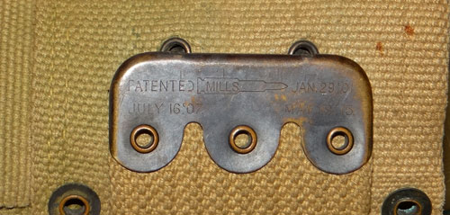 U.S. WW I  M1910 "Mills" 10 Pocket Cartridge Belt