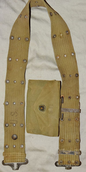 Korean War M-1936 Web Pistol & Revolver Belt