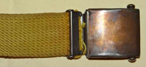 World War I U.S. Web Belt for Trousers