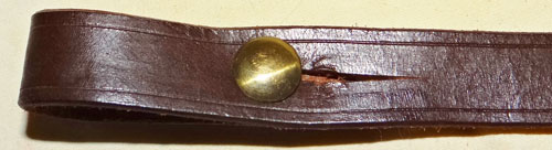 U.S. Leather and Brass Hanger