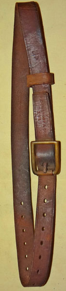 WW I U.S. Leather Strap