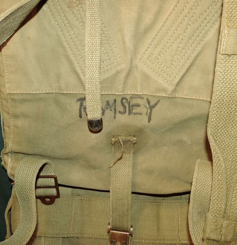 U.S.M.C. WW II Haversack & Knapsack