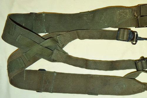 U.S. WW II Army M-1944 Combat Suspenders