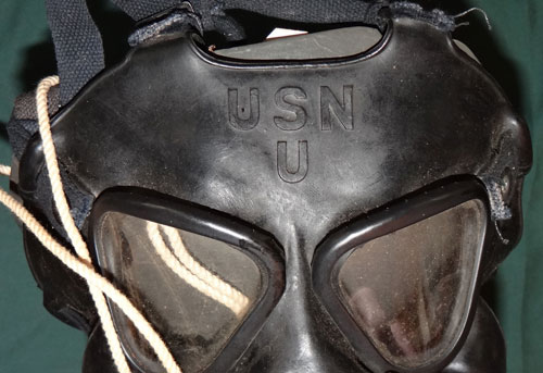 U.S. Navy WW II Gas Mask