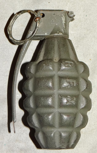 U.S. Military Practice Fragmentation Hand Grenade