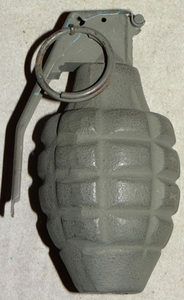 U.S. Military Practice Fragmentation Hand Grenade