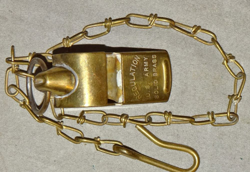 U.S. WW I Trench Whistle