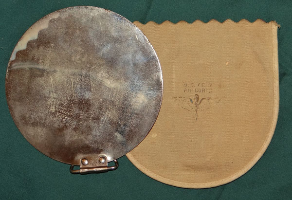 U.S. AAF Marked Shaving Mirror