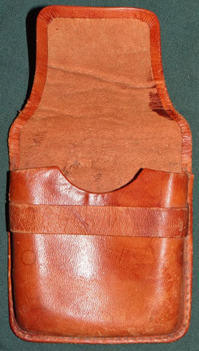 WW II Leather Cigarette Case