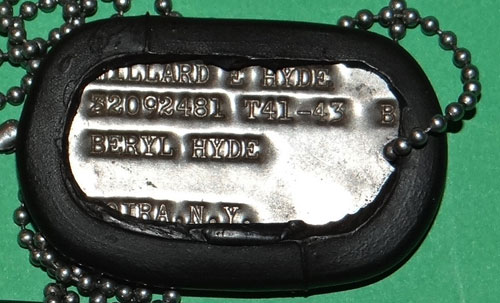 WW II Army Dog Tags