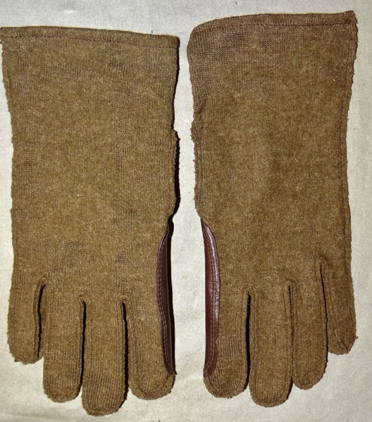 WW II U.S. Army Wool Winter Gloves