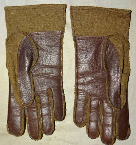 WW II U.S. Army Wool Winter Gloves