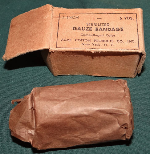 1943 Dated 2 Inch Camouflage Bandages - US Field Gear - Jessen's Relics ...