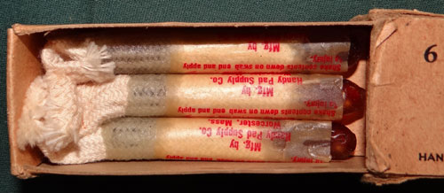 WW II Iodine Swabs