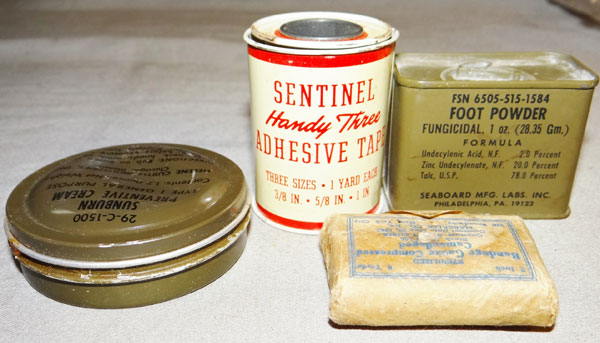 WW II First Aid Items