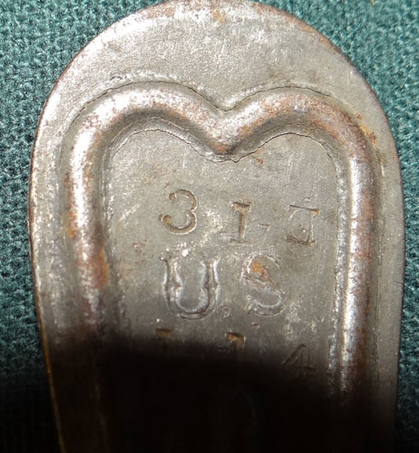 WW I U.S. 1917 Dated Spoon for the Meat Can