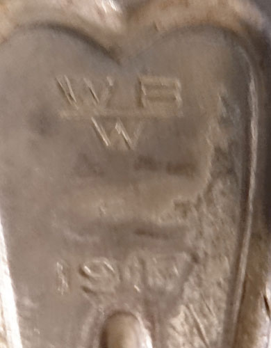 WW I U.S. 1917 Dated Spoon for the Meat Can