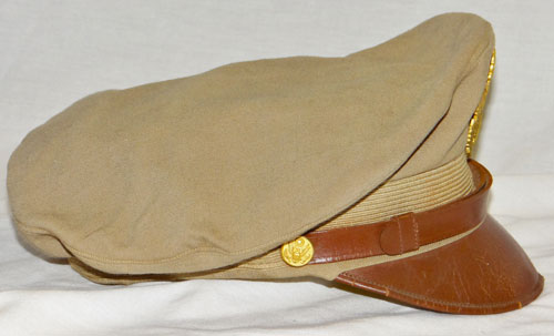 World War II U.S. Army "CRUSHER" Visor Hat