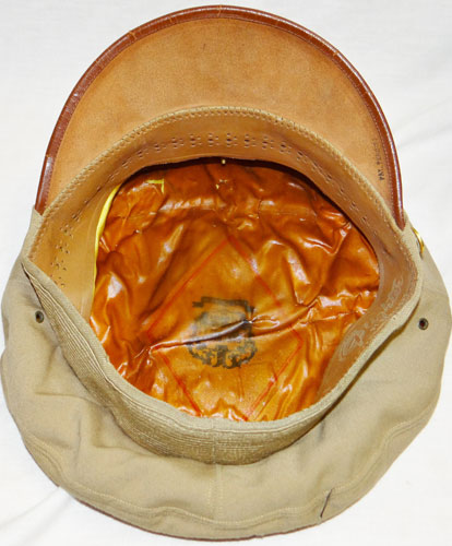 World War II U.S. Army "CRUSHER" Visor Hat