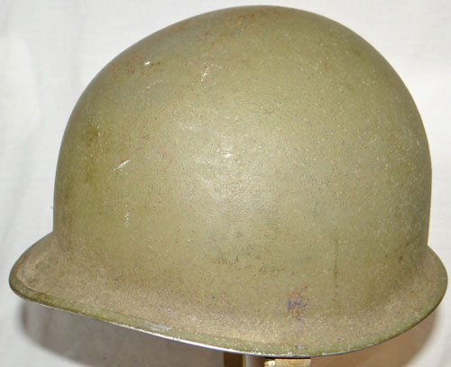 WW II U.S. M-1 Helmet with "FIXED BALE" with Net